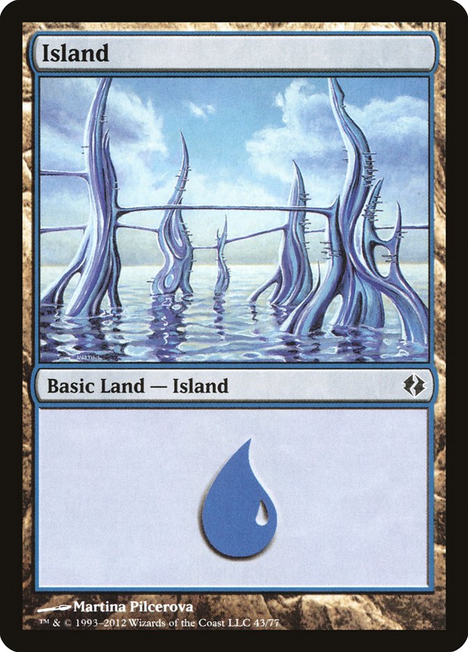 Island (43) [Duel Decks: Venser vs. Koth] | Spectrum Games