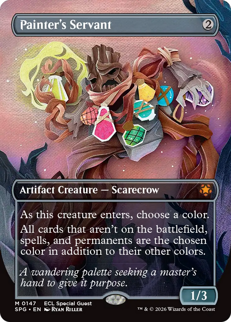 Painter's Servant (Borderless) [Lorwyn Eclipsed Special Guests] | Spectrum Games