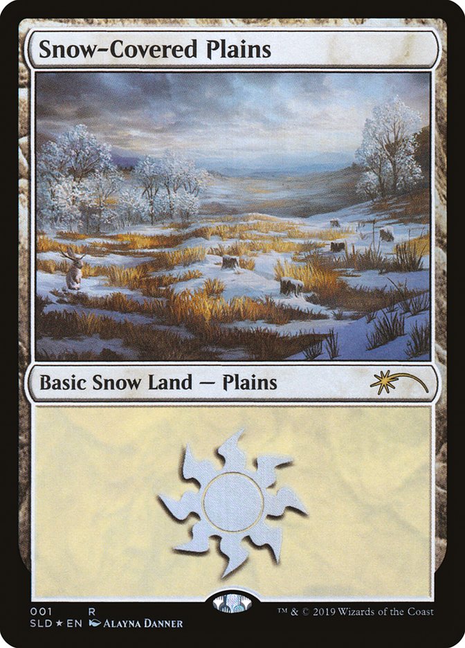 Snow-Covered Plains (001) [Secret Lair Drop Series] | Spectrum Games