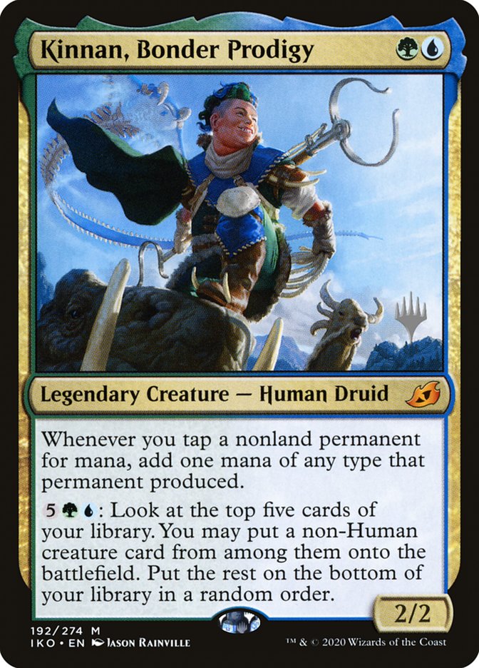 Kinnan, Bonder Prodigy (Promo Pack) [Ikoria: Lair of Behemoths Promos] | Spectrum Games