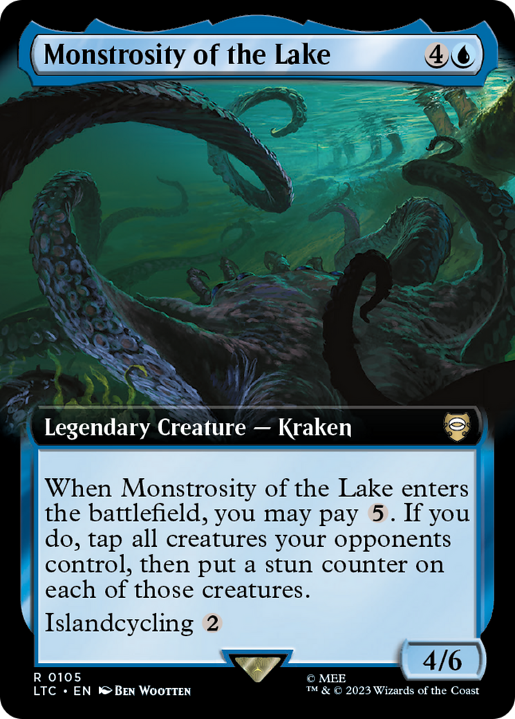 Monstrosity of the Lake (Extended Art) [The Lord of the Rings: Tales of Middle-Earth Commander] | Spectrum Games