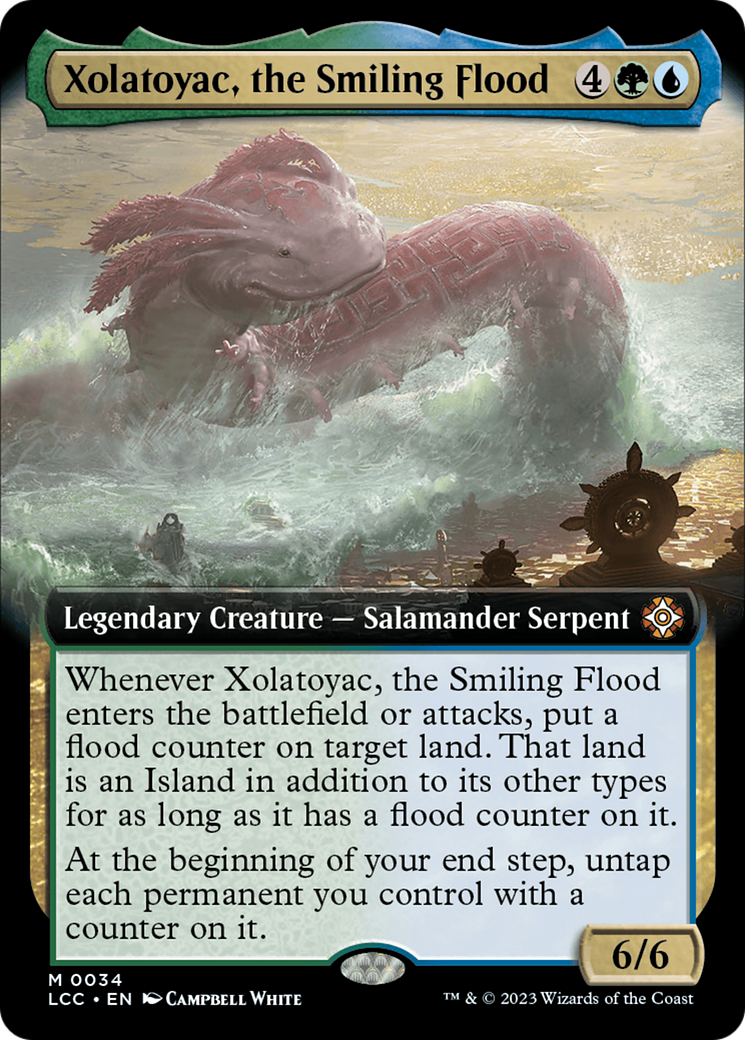 Xolatoyac, the Smiling Flood (Extended Art) [The Lost Caverns of Ixalan Commander] | Spectrum Games