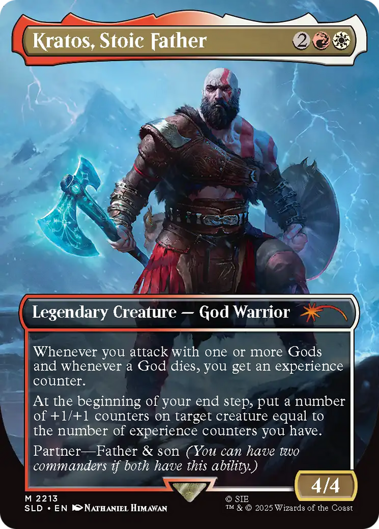 Kratos, Stoic Father [Secret Lair Drop Series] | Spectrum Games