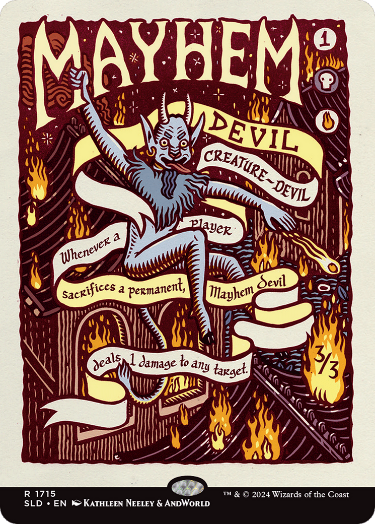 Mayhem Devil [Secret Lair Drop Series] | Spectrum Games