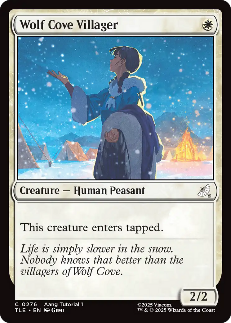 Wolf Cove Villager (0276) [Avatar: The Last Airbender: Eternal-Legal] | Spectrum Games