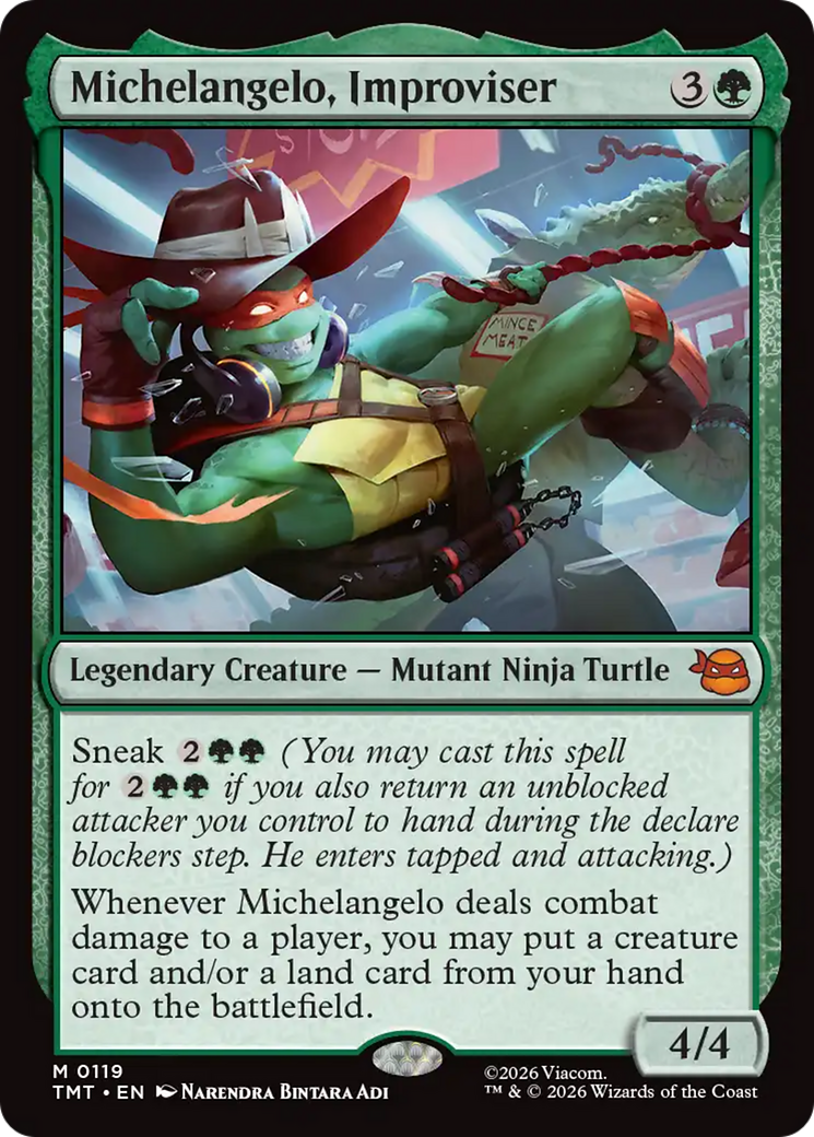 Michelangelo, Improviser [Teenage Mutant Ninja Turtles] | Spectrum Games