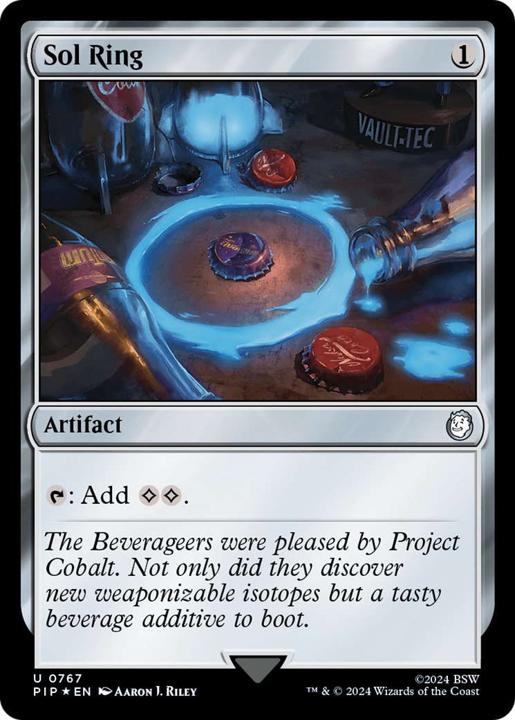 Sol Ring (Surge Foil) [Fallout] | Spectrum Games