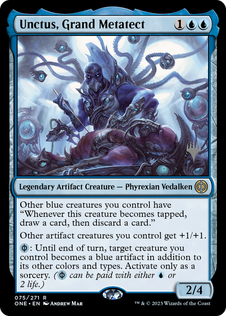 Unctus, Grand Metatect (Promo Pack) [Phyrexia: All Will Be One Promos] | Spectrum Games