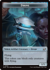 Robot // Drone Double-Sided Token [Edge of Eternities Tokens] | Spectrum Games
