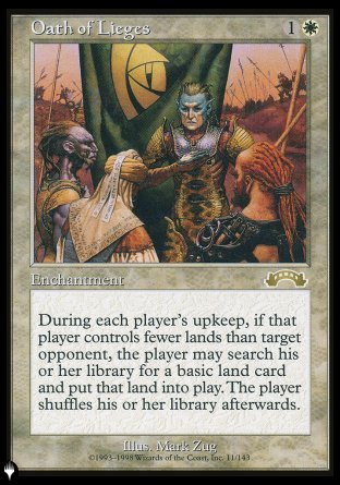 Oath of Lieges [The List] | Spectrum Games