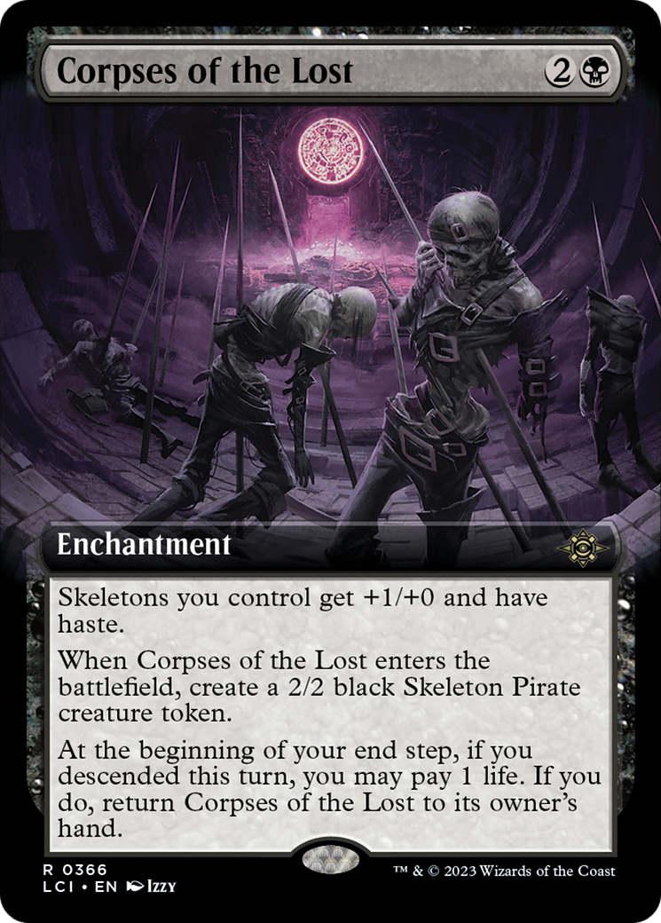 Corpses of the Lost (Extended Art) [The Lost Caverns of Ixalan] | Spectrum Games