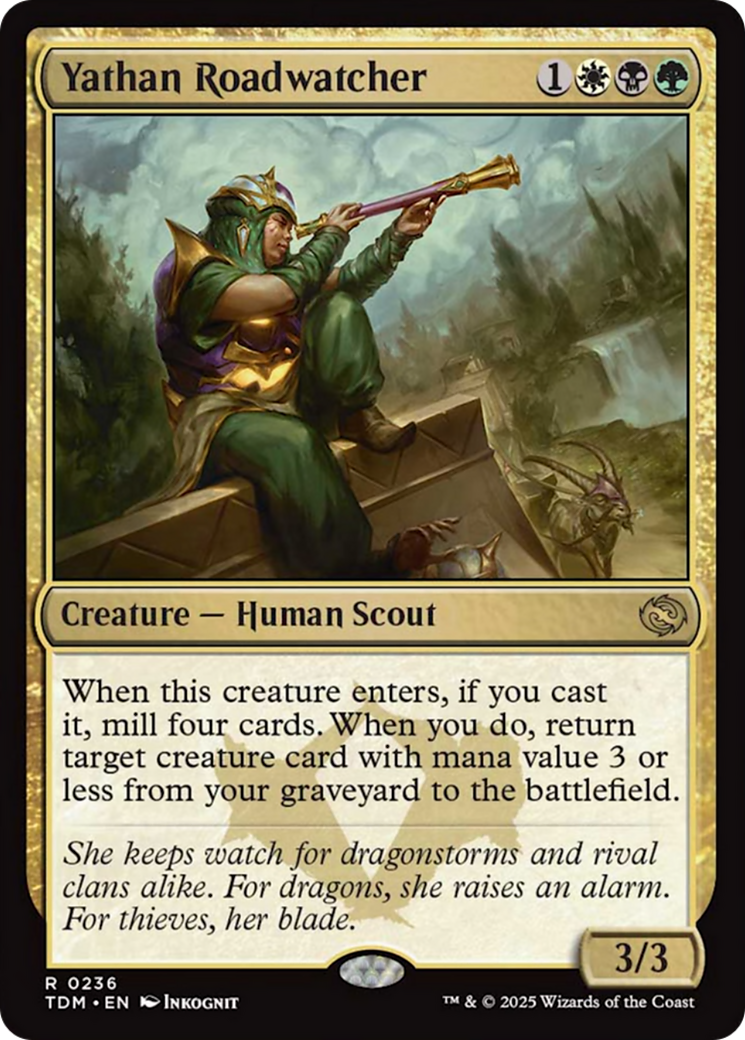 Yathan Roadwatcher [Tarkir: Dragonstorm] | Spectrum Games