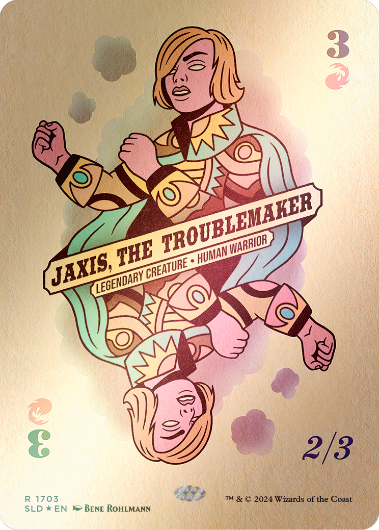 Jaxis, the Troublemaker (Rainbow Foil) [Secret Lair Drop Series] | Spectrum Games