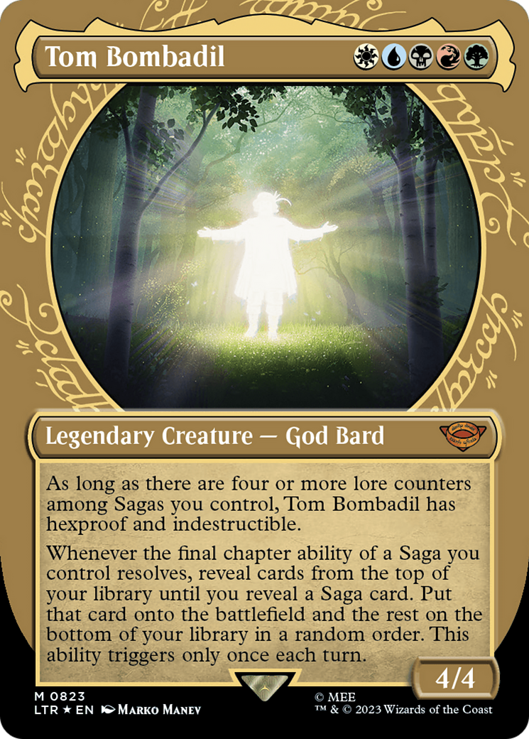 Tom Bombadil (Showcase) (Surge Foil) [The Lord of the Rings: Tales of Middle-Earth] | Spectrum Games