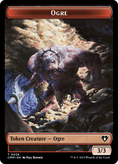 City's Blessing // Ogre Double-Sided Token [Commander Masters Tokens] | Spectrum Games