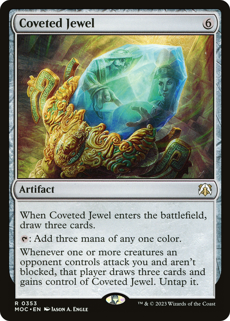 Coveted Jewel (Ripple Foil) [Modern Horizons 3 Commander] | Spectrum Games