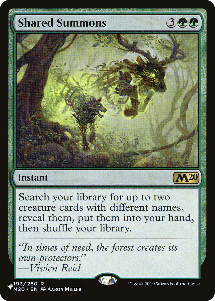 Shared Summons [The List] | Spectrum Games