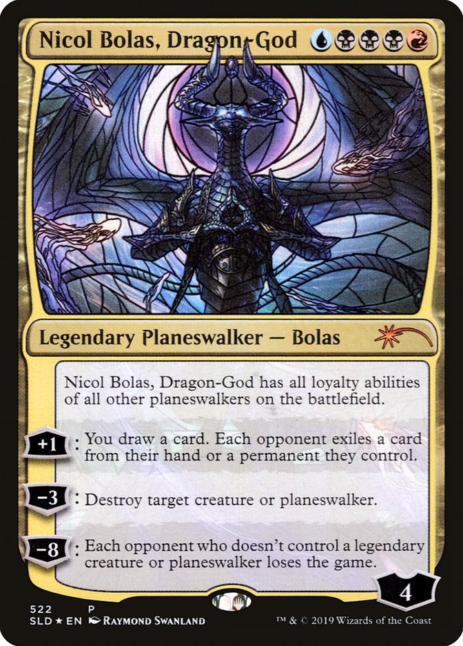 Nicol Bolas, Dragon-God (Stained Glass) [Secret Lair Drop Promos] | Spectrum Games