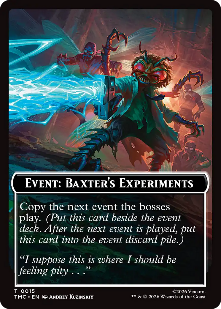 Event: Baxter's Experiments [Teenage Mutant Ninja Turtles Commander Tokens] | Spectrum Games