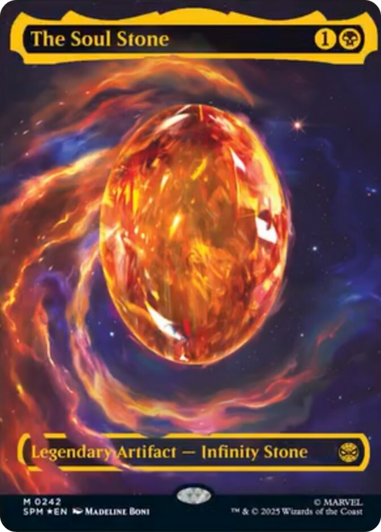 The Soul Stone (Cosmic Foil) [Marvel's Spider-Man] | Spectrum Games