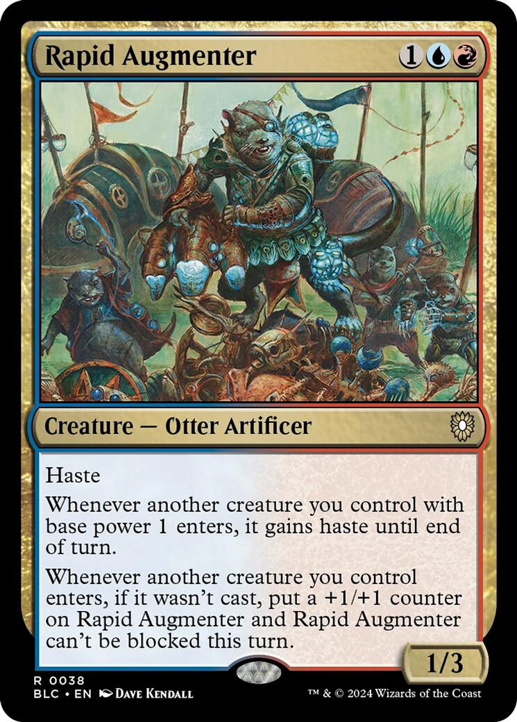 Rapid Augmenter [Bloomburrow Commander] | Spectrum Games