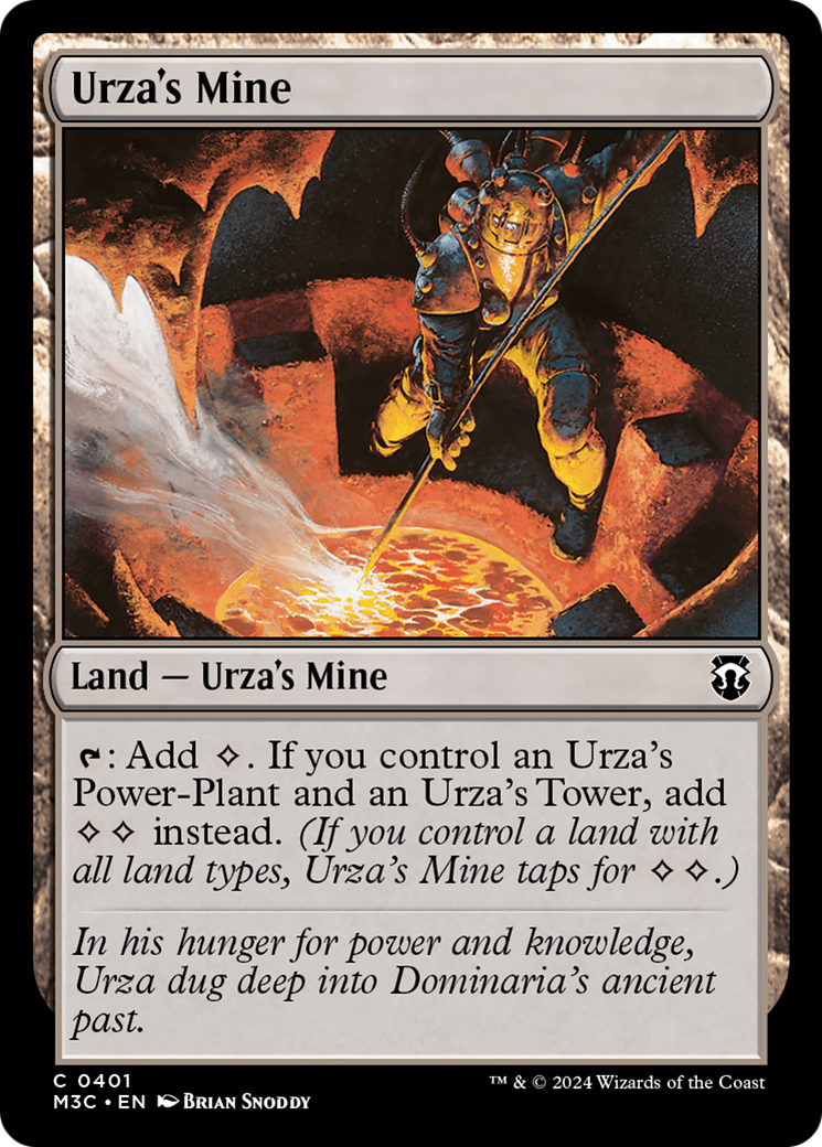 Urza's Mine (Ripple Foil) [Modern Horizons 3 Commander] | Spectrum Games