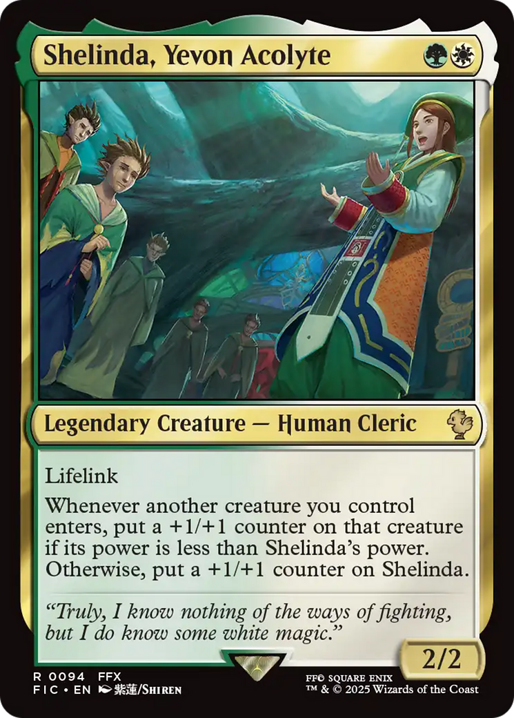 Shelinda, Yevon Acolyte [FINAL FANTASY Commander] | Spectrum Games