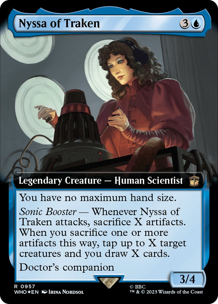 Nyssa of Traken (Extended Art) (Surge Foil) [Doctor Who] | Spectrum Games