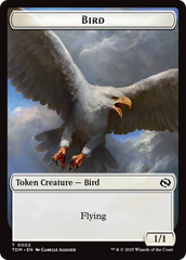 Spider // Bird Double-Sided Token [Tarkir: Dragonstorm Commander Tokens] | Spectrum Games