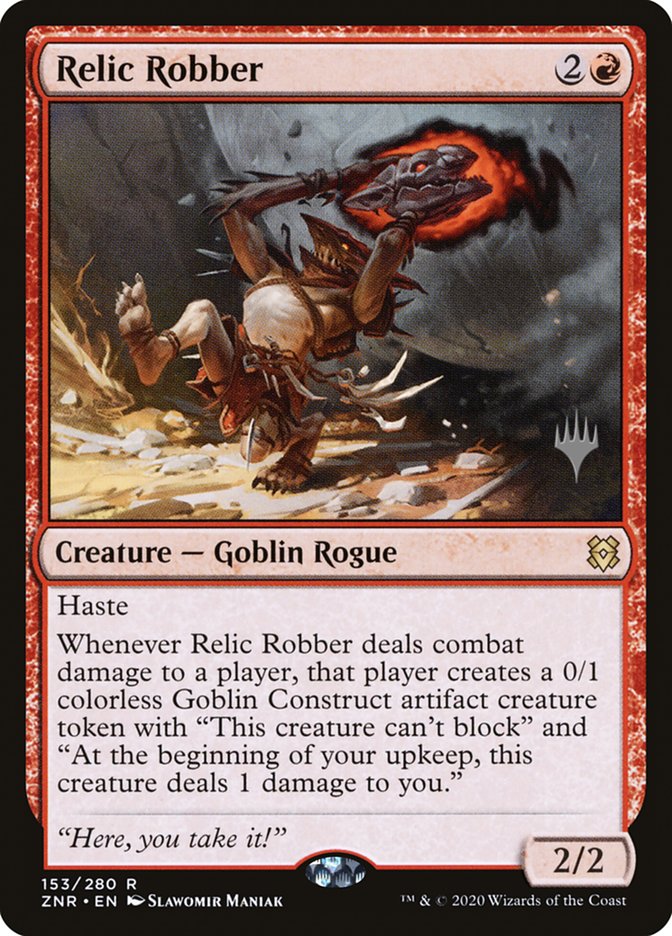 Relic Robber (Promo Pack) [Zendikar Rising Promos] | Spectrum Games