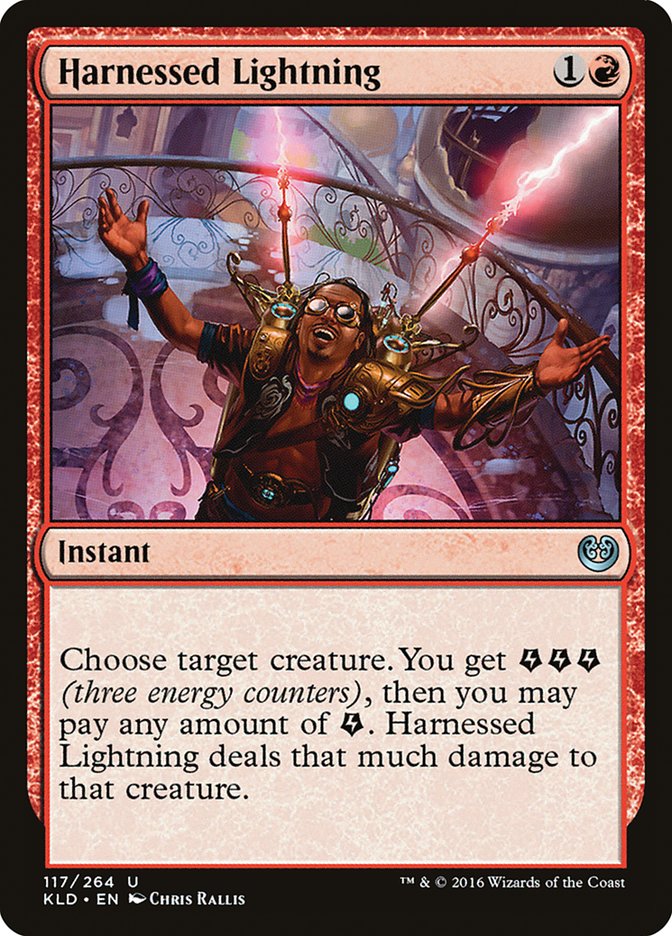 Harnessed Lightning [Kaladesh] | Spectrum Games