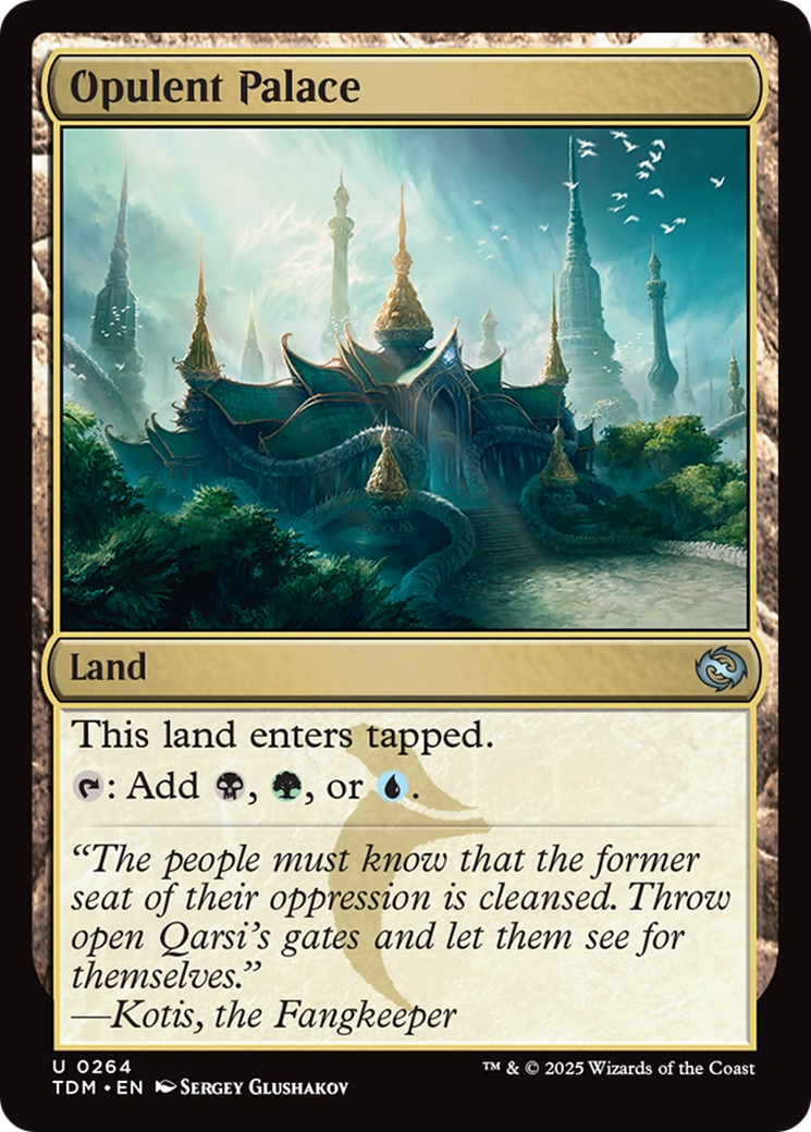 Opulent Palace [Tarkir: Dragonstorm] | Spectrum Games