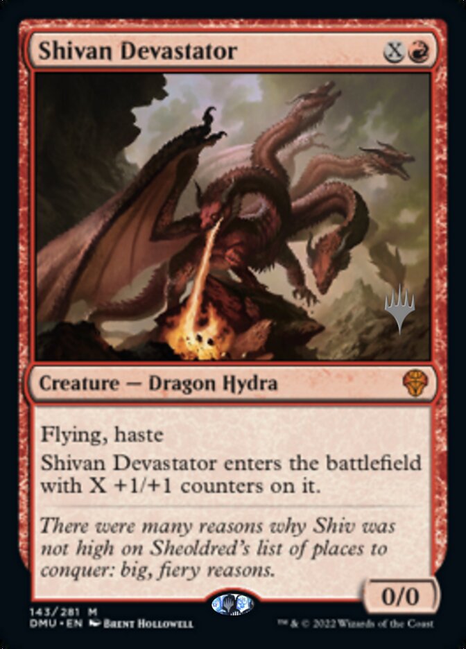 Shivan Devastator (Promo Pack) [Dominaria United Promos] | Spectrum Games