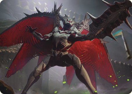 Phyrexian Vindicator Art Card [Phyrexia: All Will Be One Art Series] | Spectrum Games