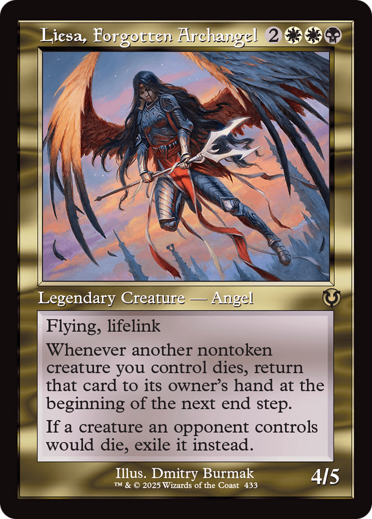 Liesa, Forgotten Archangel (Retro Frame) [Innistrad Remastered] | Spectrum Games