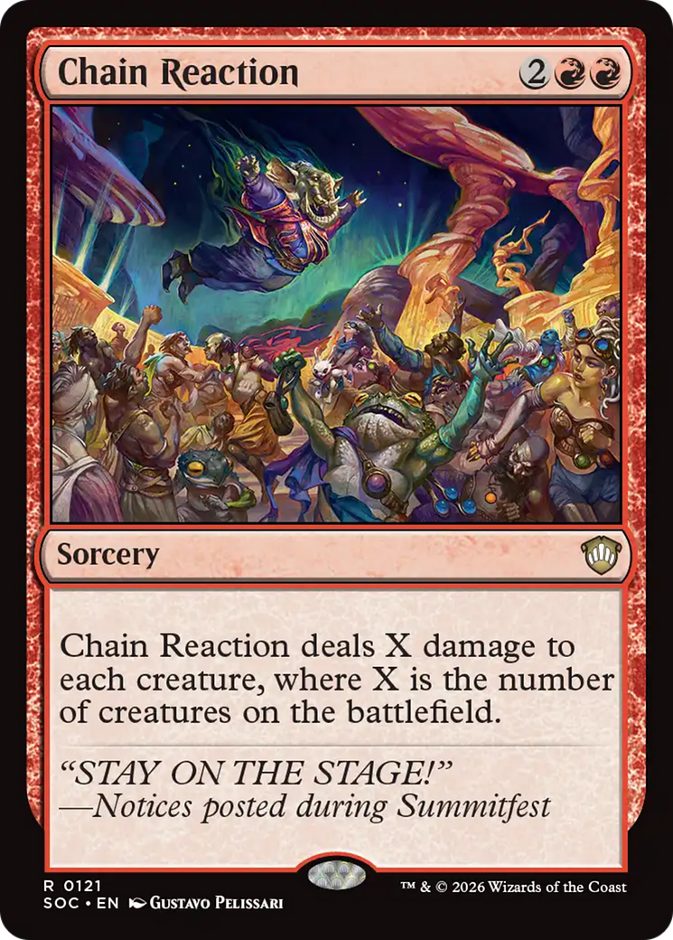 Chain Reaction [Secrets of Strixhaven Commander] | Spectrum Games
