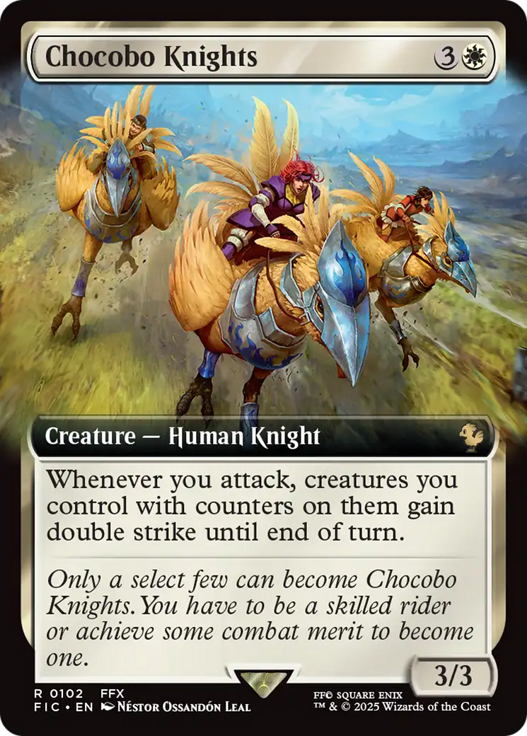 Chocobo Knights (Extended Art) [FINAL FANTASY Commander] | Spectrum Games