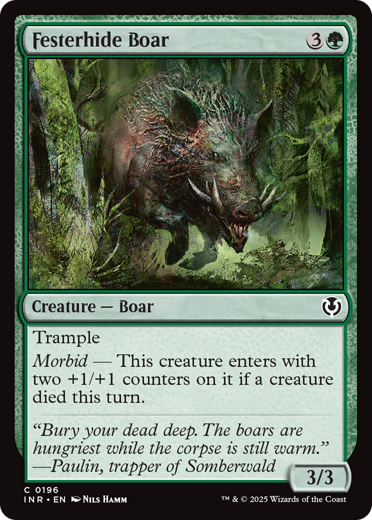 Festerhide Boar [Innistrad Remastered] | Spectrum Games