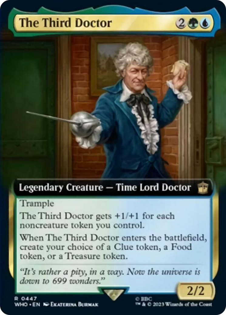 The Third Doctor (Extended Art) [Doctor Who] | Spectrum Games