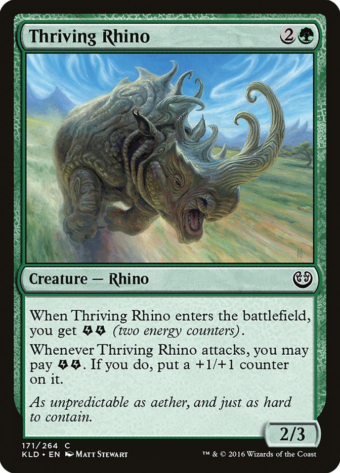 Thriving Rhino [Kaladesh] | Spectrum Games