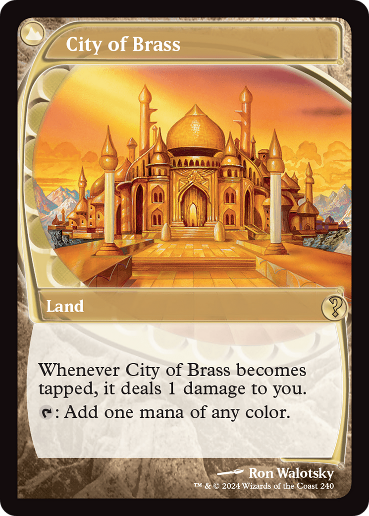 City of Brass (Future Sight) [Mystery Booster 2] | Spectrum Games