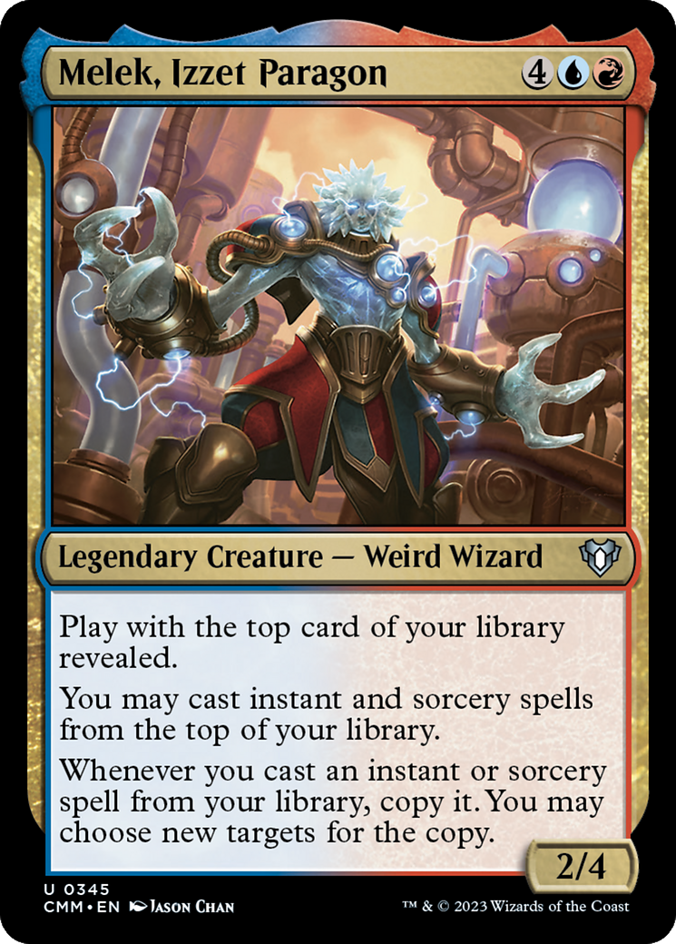 Melek, Izzet Paragon [Commander Masters] | Spectrum Games