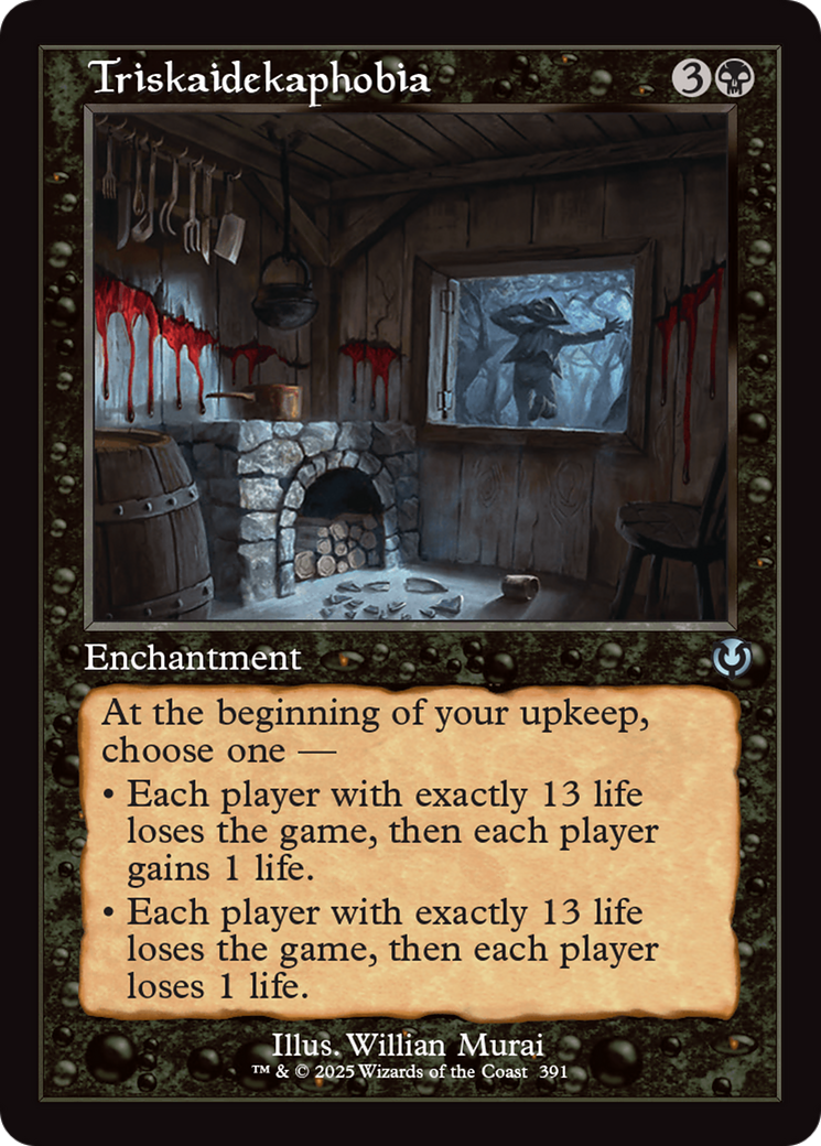 Triskaidekaphobia (Retro Frame) [Innistrad Remastered] | Spectrum Games