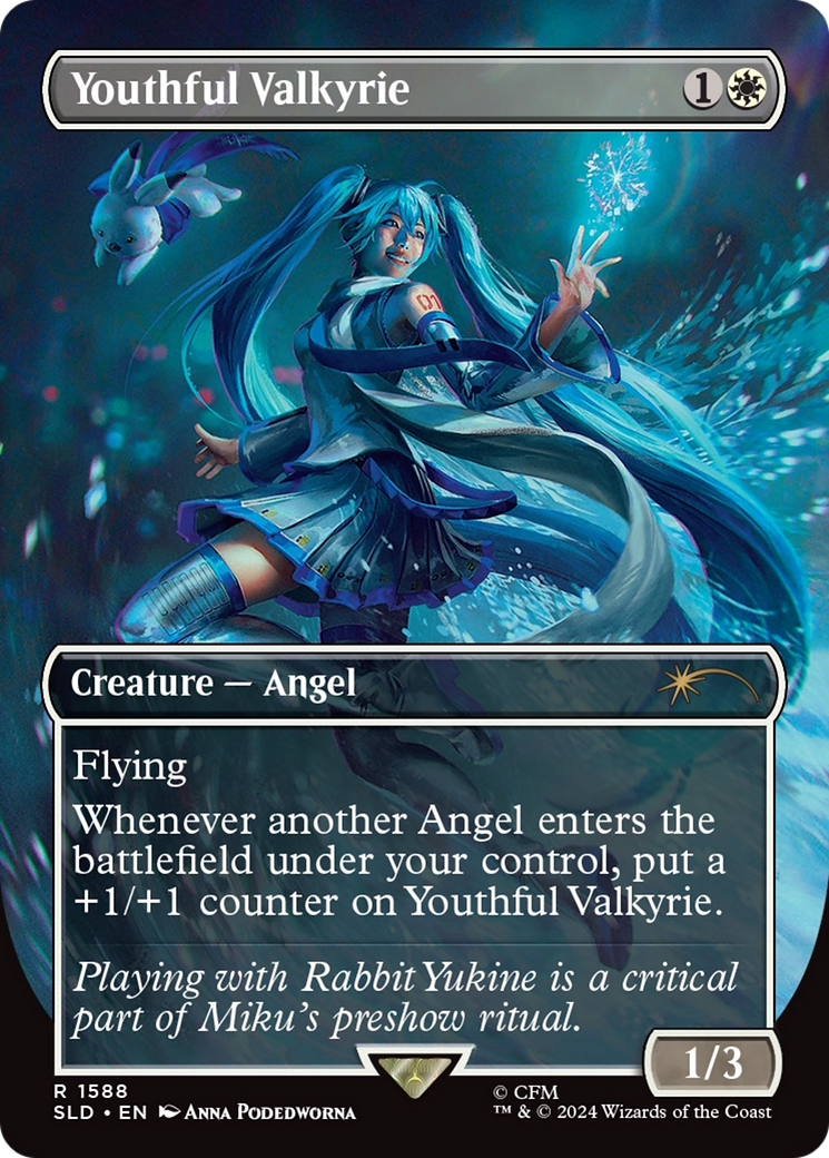 Youthful Valkyrie (Rainbow Foil) [Secret Lair Drop Series] | Spectrum Games