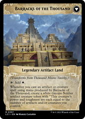 Thousand Moons Smithy (Extended Art) // Barracks of the Thousand [The Lost Caverns of Ixalan] | Spectrum Games