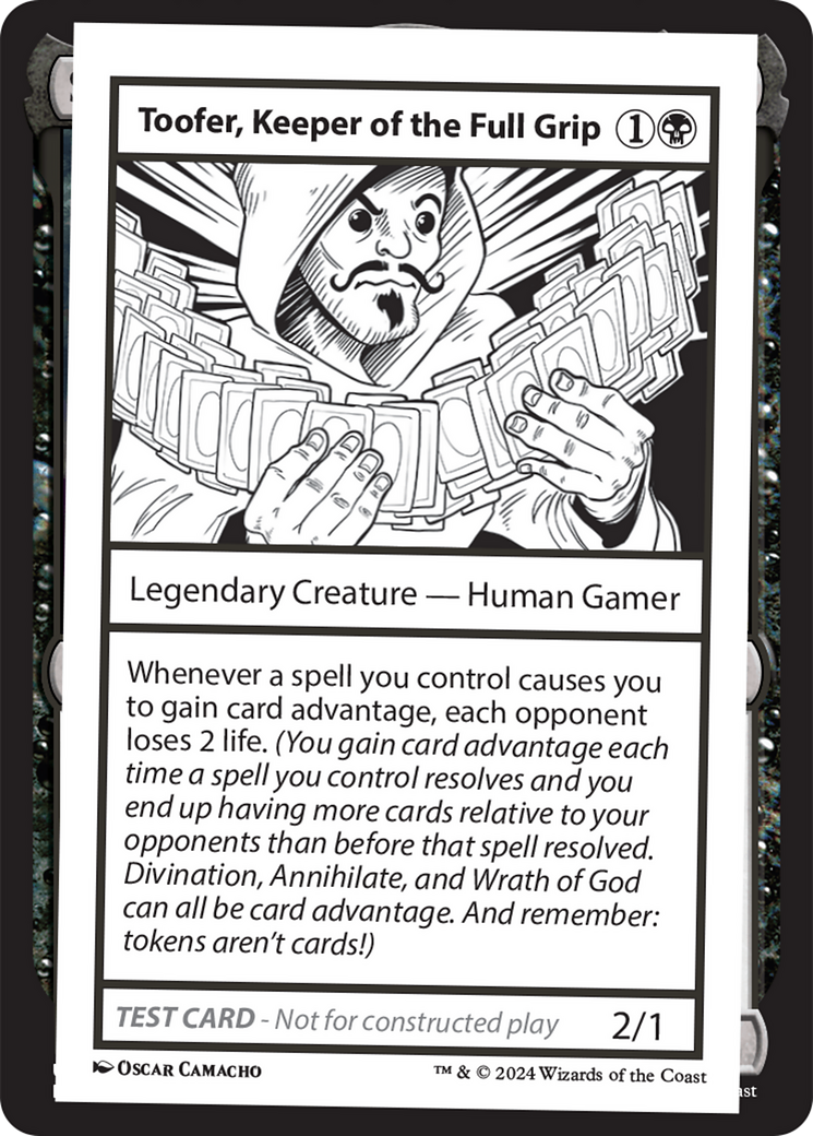 Toofer, Keeper of the Full Grip [Mystery Booster 2 Playtest Cards] | Spectrum Games