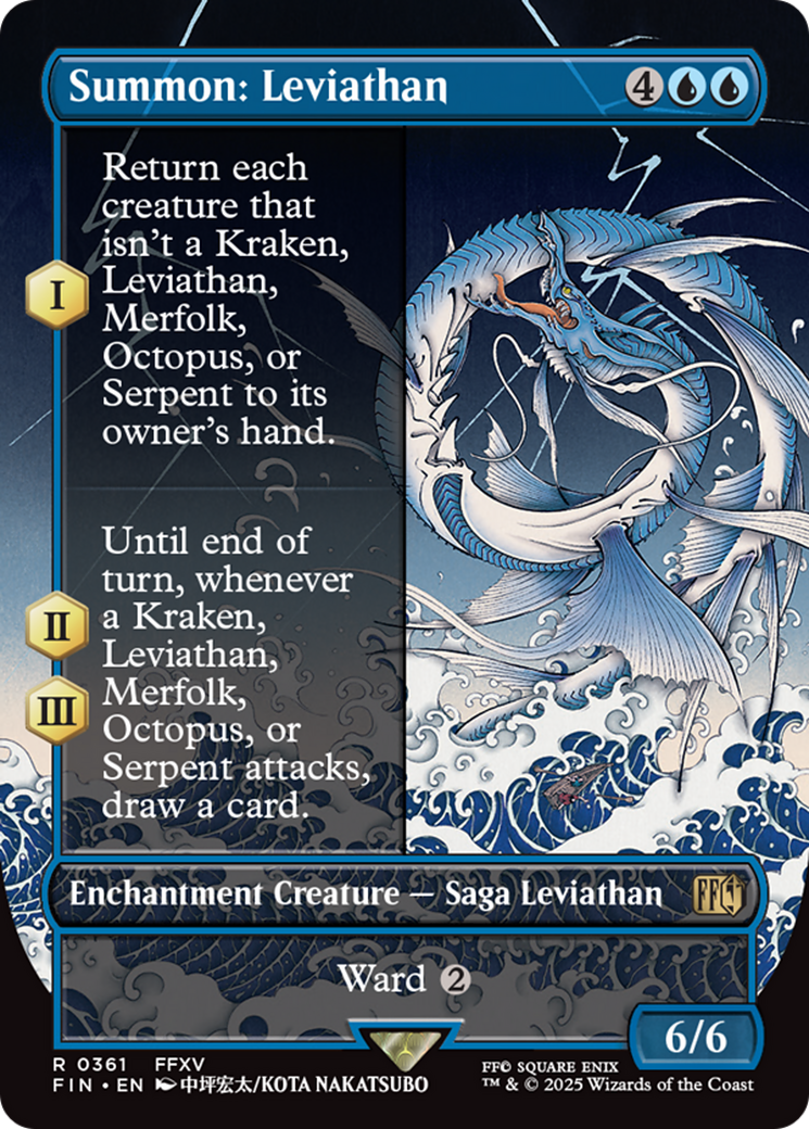 Summon: Leviathan (Borderless) [FINAL FANTASY] | Spectrum Games