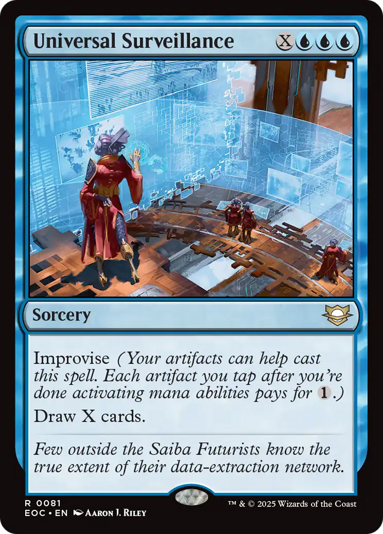 Universal Surveillance [Edge of Eternities Commander] | Spectrum Games
