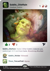 Goblin Chieftain (Rainbow Foil) [Secret Lair Drop Series] | Spectrum Games