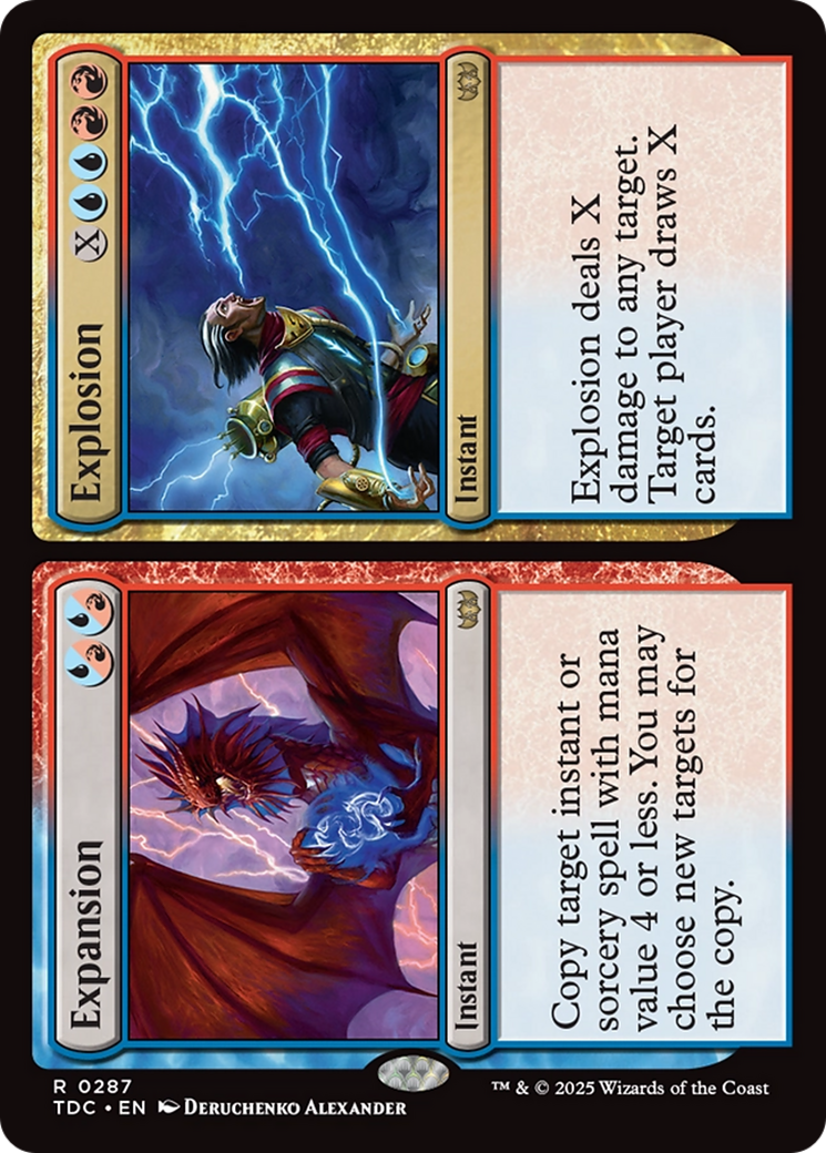 Expansion // Explosion [Tarkir: Dragonstorm Commander] | Spectrum Games